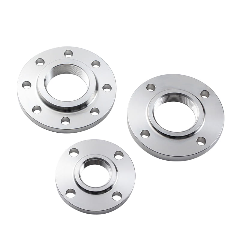 NPT Snáithe barrchaolaithe flange screwed flange screwed SS feistiú píopaí SS