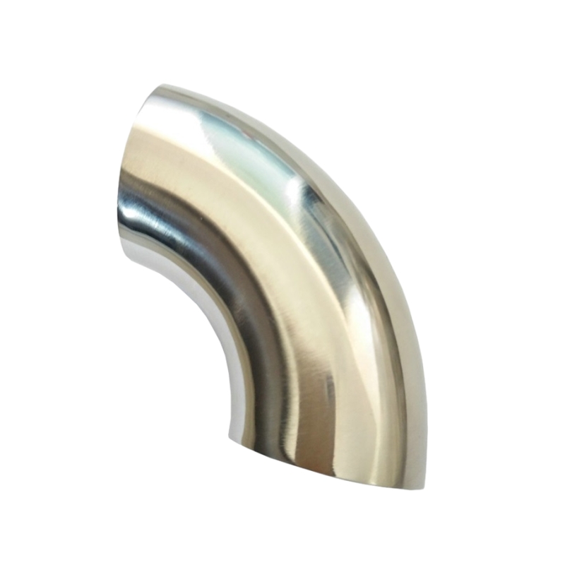 Cruach dhosmálta Tá Weld Weld Weld Brushed 90 ° Ga Gearr (SR) Bends Feadán