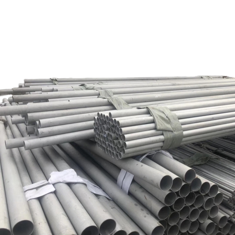 ASTM A312 Friotaíocht Creimthe 304 Píopa Mara Cruach Dhosmálta gan uaim