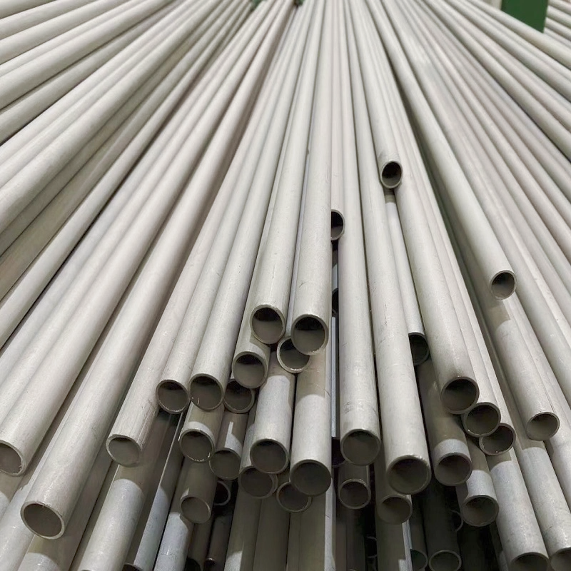 ASTM A312 Friotaíocht Creimthe 304 Píopa Mara Cruach Dhosmálta gan uaim