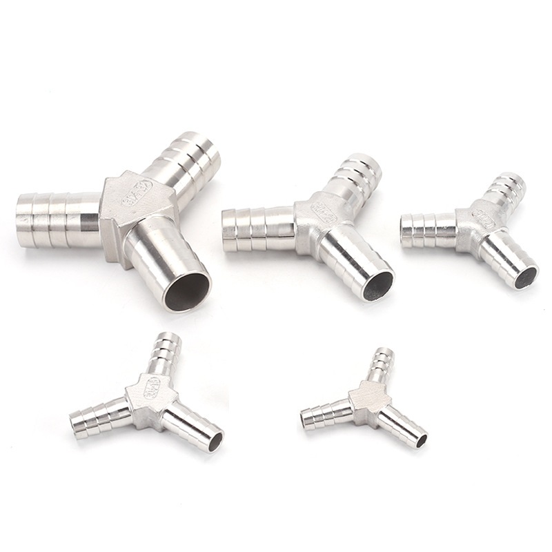 3 bhealach Y Feistiú píopaí cúplála deilgneach múnlaithe le haghaidh ola uisce agus gás